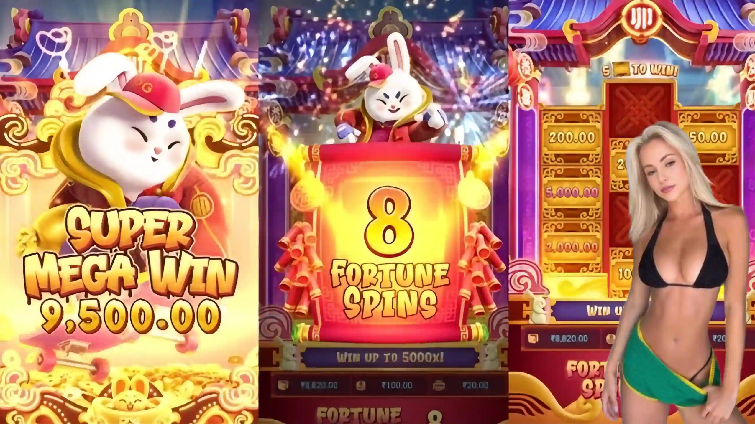 Wild Expansivo Fortune Rabbit a40 - Coelho Dourado que Expande